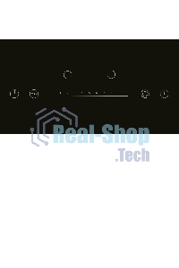 Электрическая варочная панель Lex EVH 321A BL Hi-Light, независимая, черный