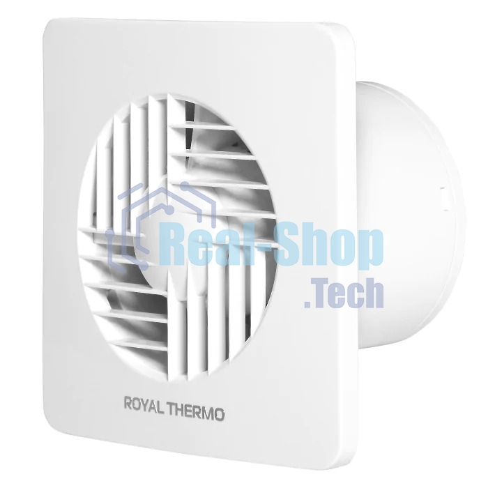 Вытяжной вентилятор Royal Thermo RAFT 100 T белый НС-1608394