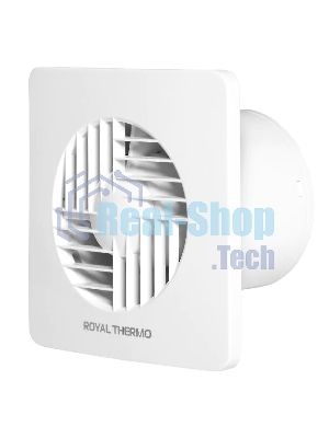 Вытяжной вентилятор Royal Thermo RAFT 100 T белый НС-1608394