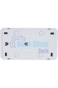 Блок ОП Олимп 2-кл. вык.+ роз. с заземл. горизонт. бел. UNIVersal О0033