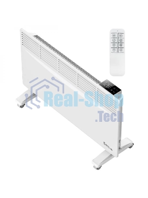 Конвектор Neoclima Optima 1500W белый, 1500 Вт, 20 м2, электронный термостат, Wi-Fi