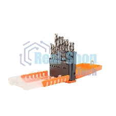 Набор сверл по металлу PATRIOT, HSS, 19 шт №2: 1,0-10,0 мм, в пластиковом боксе