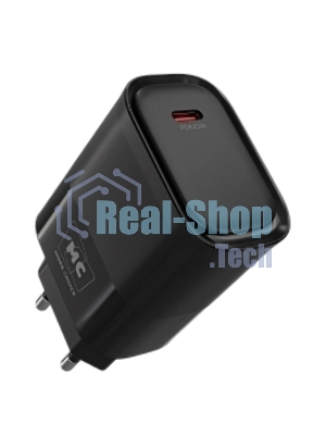 Сетевое зарядное устройство MORE CHOICE (4620202553492) NC67a СЗУ 1Type-C 3.0A PD 20W, черный