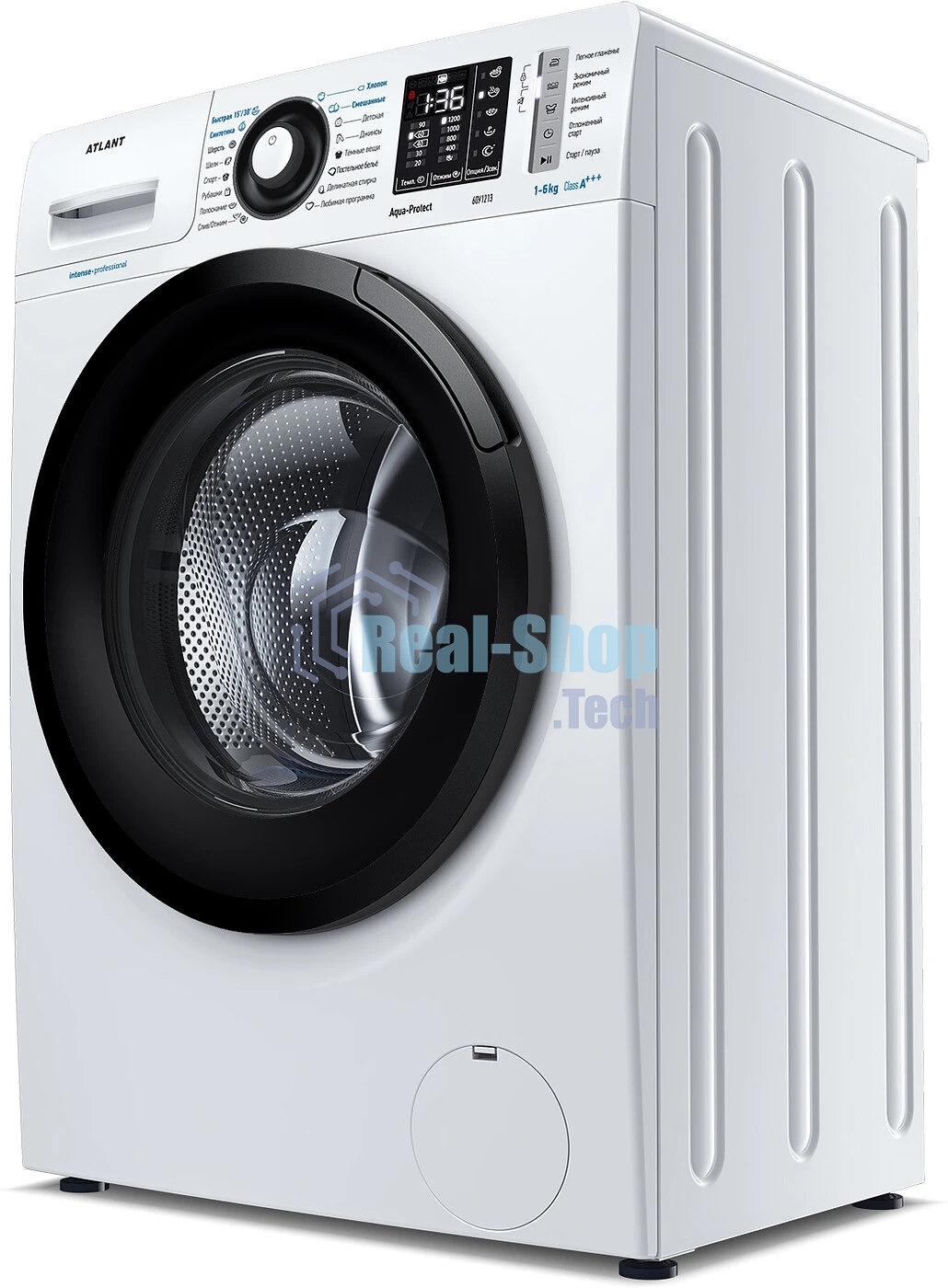 Стиральная машина ATLANT СМА 60У1013-02 белый, загрузка фронтальная 6 кг, 1000 об/мин, класс: А