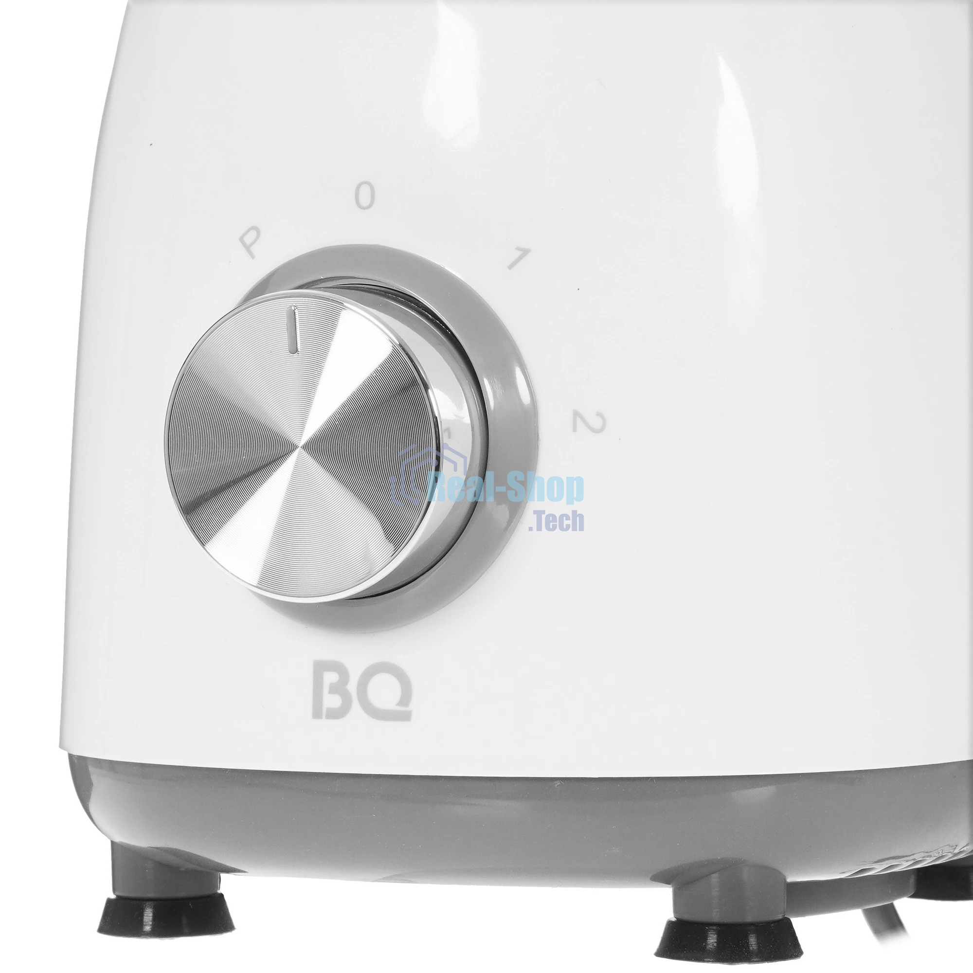 Блендер стационарный BQ SB1009 белый, 750 Вт, 2 скорости, турбо