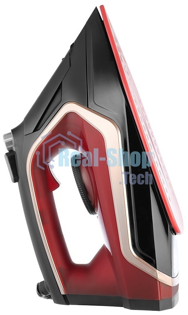 Утюг Centek CT-2313 RED 2600 Вт керамическая подошва, 350мл, паровой удар, самоочистка, капля-стоп