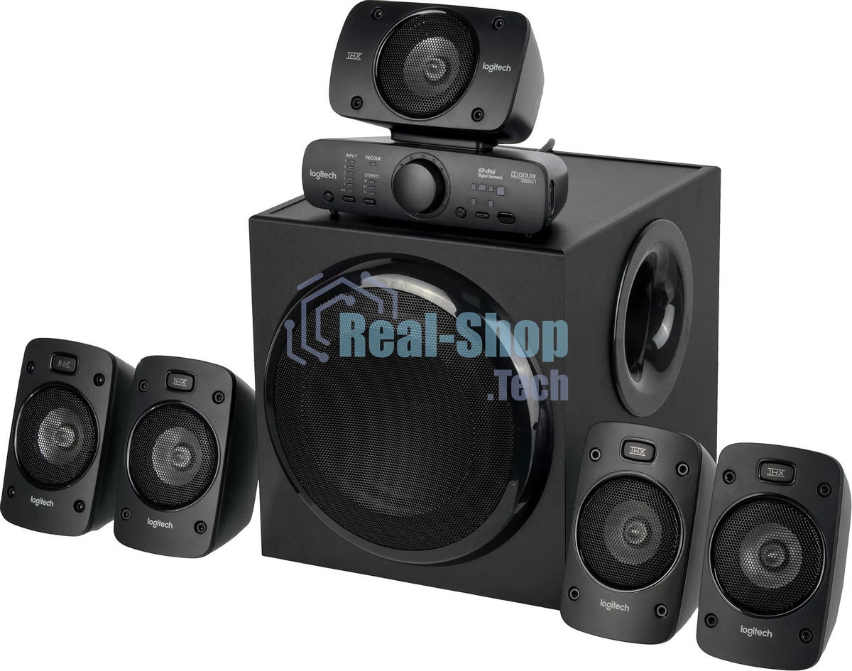 Колонки Logitech Z906 5.1 черный 500Вт