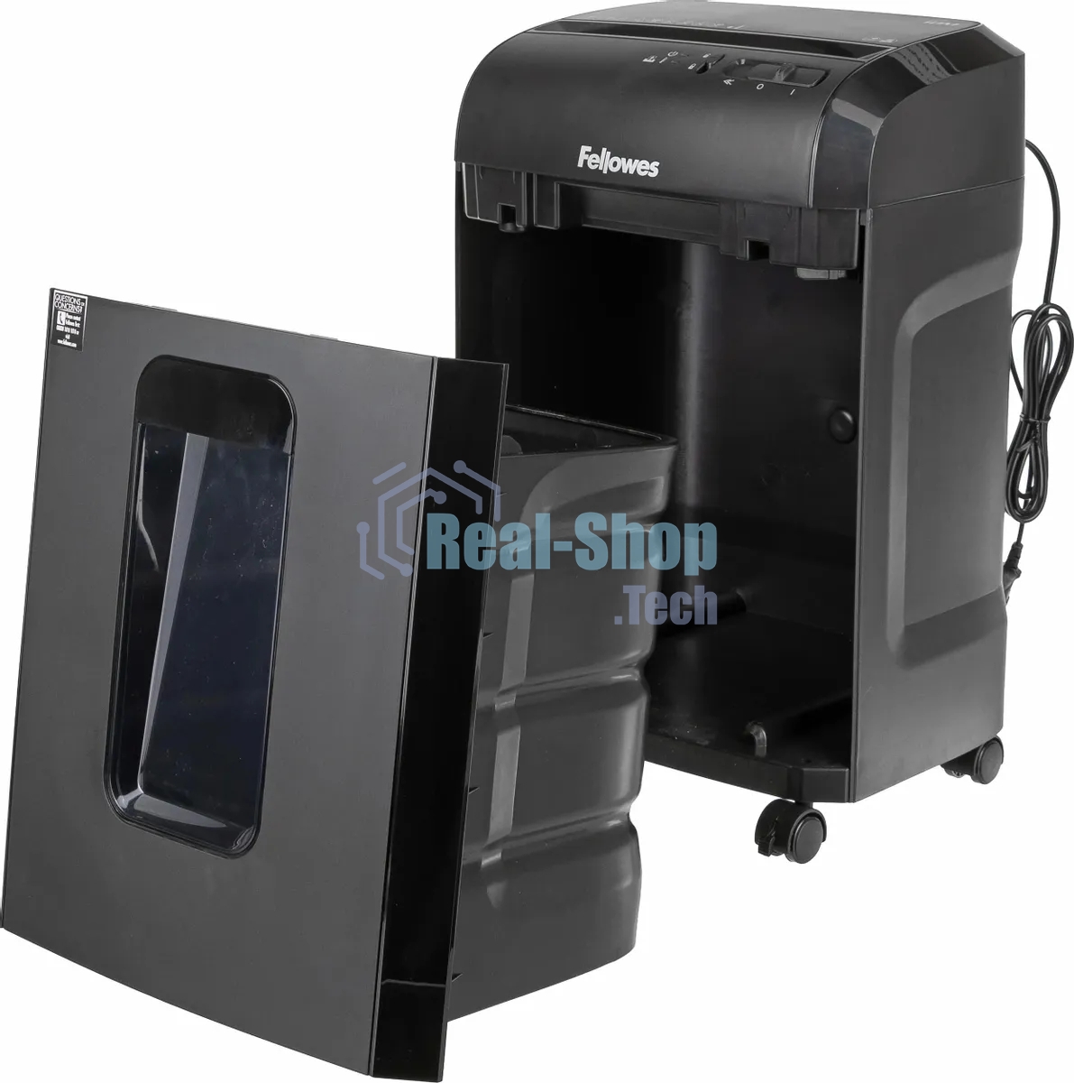 Шредер Fellowes Powershred 10M FS-4630601 DIN P-5, 2х15мм, 10лст., 19лтр., Safety Lock, с микрорезкой