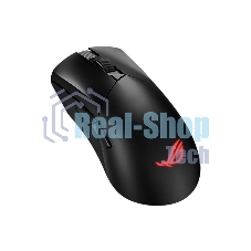 Мышь беспроводная/проводная ASUS P711 ROG Gladius III черный, 36000 dpi, радиоканал, Bluetooth, USB, кнопки - 6