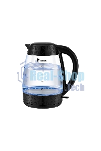 Чайник электрический LEONORD LE-1519 2 л, 2200 Вт, стекло, черный