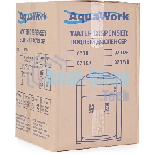 Кулер Aqua Work 0.7-TKR настольный серебристый