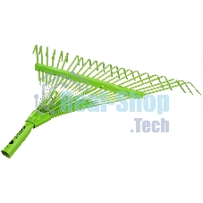 Грабли веерные стальные Palisad, 565 мм, 22 плоских зуба, эмалированные, усиленные, без черенка