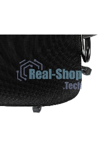 Кресло руководителя Бюрократ CH BALANCE черный, экокожа, крестов. металл черный