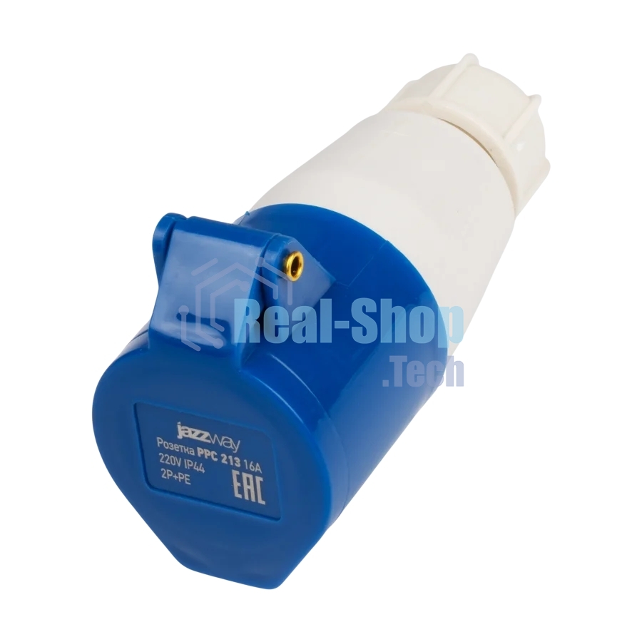 Розетка переносная PPC 213 2Р+РЕ 16А 220В IP44 Jazzway