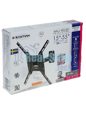 Кронштейн Kromax OPTIMA-403 черный, 15