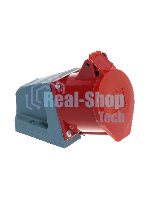 Розетка 125 стационарная 3Р+РЕ+N 32А 380В IP44 ИЭК