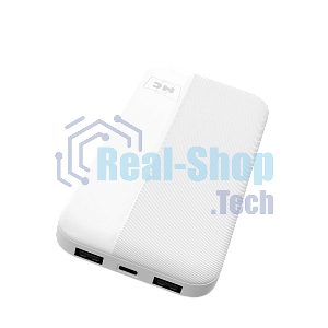 Портативный аккумулятор MORE CHOICE (4620202552907) PB25-10 белый - 10000mAh 2USB
