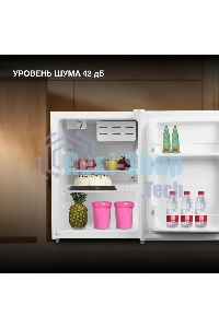 Холодильник Hyundai CO1002 белый однокамерный 65л, ручная разморозка