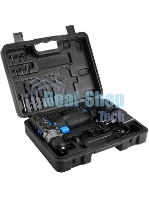 Дрель-шуруповерт Deko DKCD12V PRO, 12 В, 2 Ач, 32 Нм, щеточный