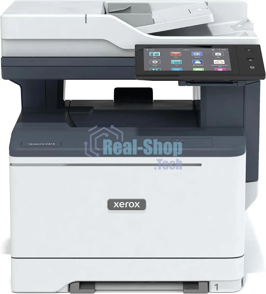 МФУ лазерное Xerox Versalink C415 (C415V_DN), A4, цветной, печ. до 40 стр/мин., скан. до 49 стр/мин. (ч/б) 40 стр/мин. (цвет), 1200 x 1200 dpi (печать) 600x600dpi (скан.), USB, RJ-45, NFC