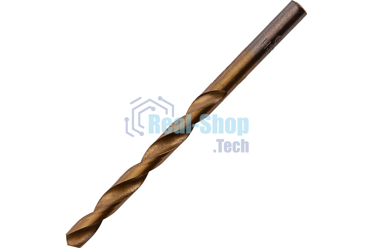 Набор нитридтитан Сибртех, сверл по металлу, 1,5-6,5мм НSS,13 шт