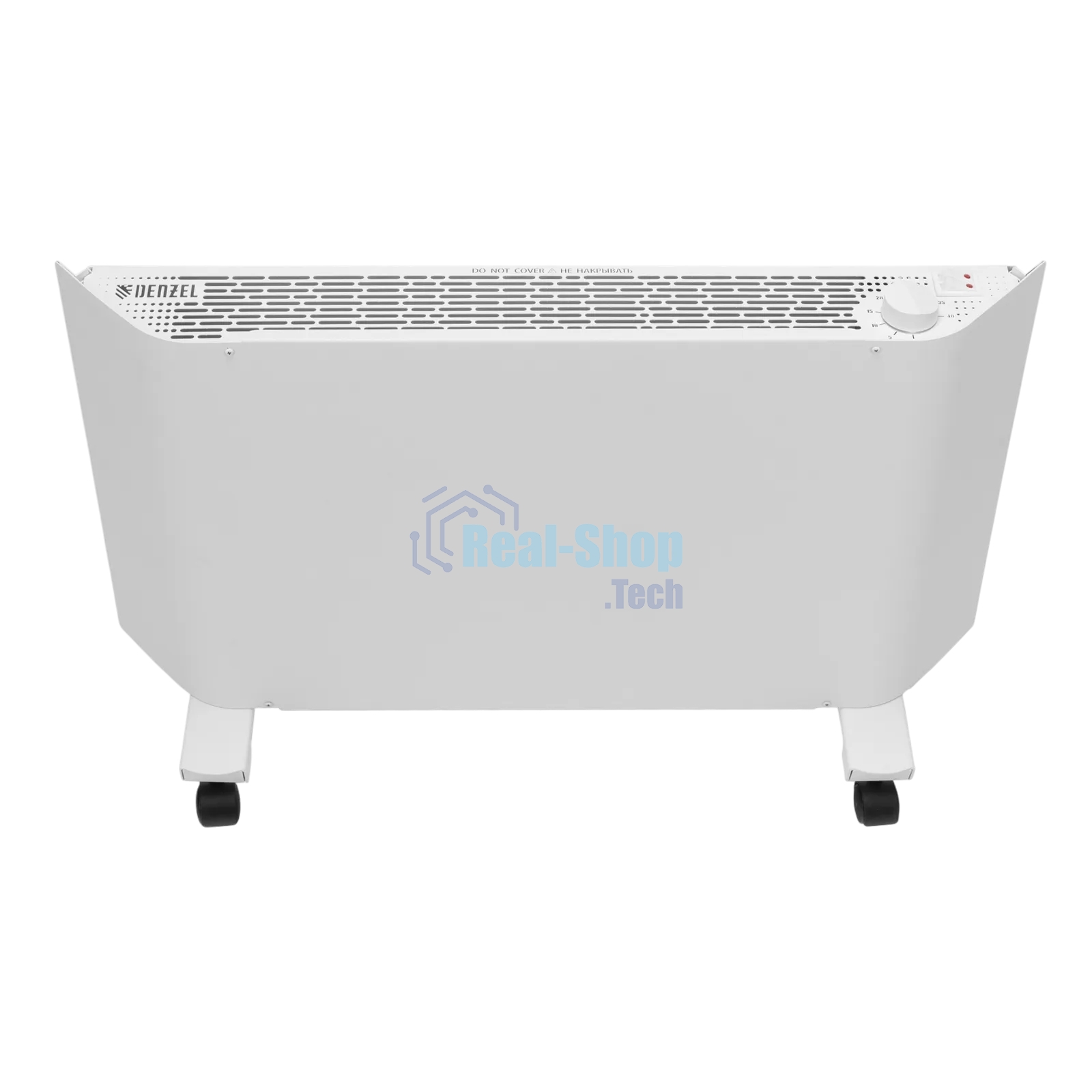 Конвектор Denzel XCE-1500 белый, 1500 Вт, 20 м2, термостат