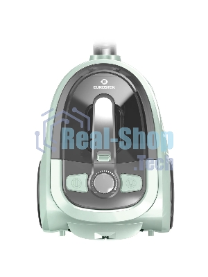 Пылесос Eurostek EVC-KP05С серый/бирюзовый, 400/2600 Вт, уборка сухая, пылесборник контейнер 2.5 л