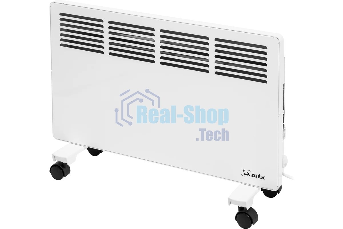 Конвектор MTX КМ-2000.2 белый, 2000 Вт, 25 м2, термостат