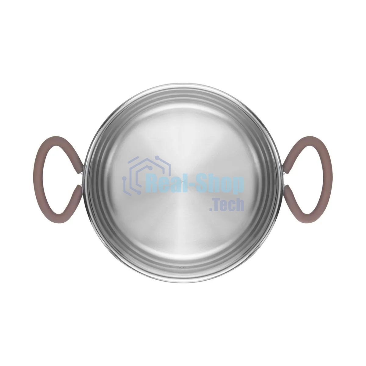 Кастрюля Rondell Etery RDS-1600 5.1 л. d=24 см (с крышкой) сталь