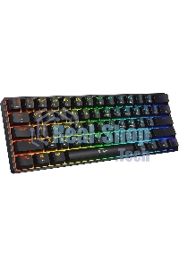 Клавиатура проводная Oklick K713X, USB, черный