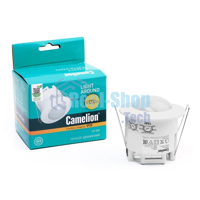 Электронный сенсор включения освещения Camelion LX-453, потолочный встраиваемый 10980