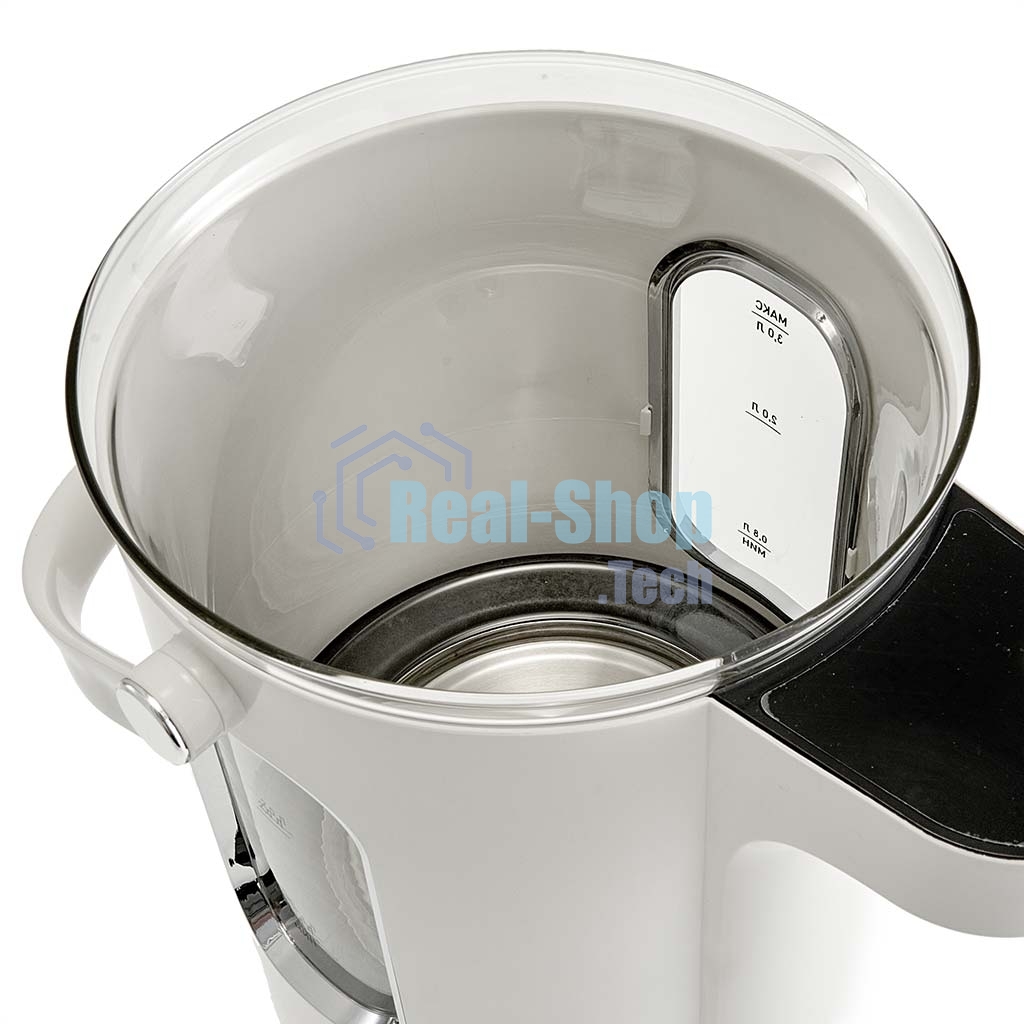Чайник электрический-термос DЕLTA LUX DE-1701 3л,LCD дисплей,1.
