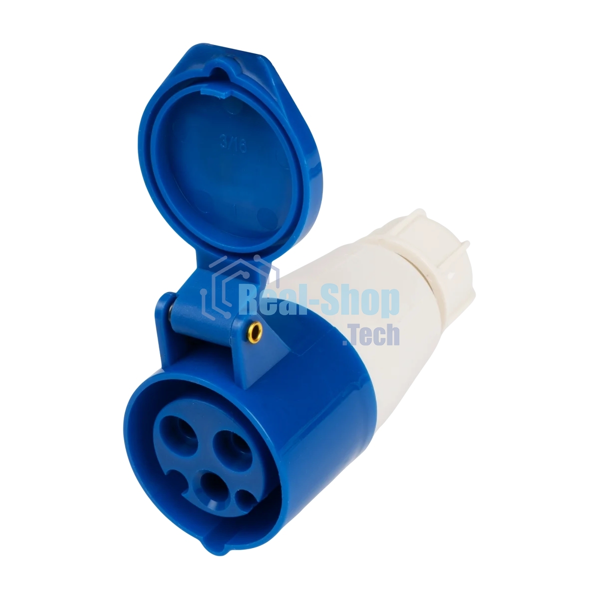 Розетка переносная PPC 213 2Р+РЕ 16А 220В IP44 Jazzway