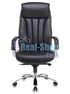 Кресло Бюрократ T-9922SL/BLACK черный, кожа