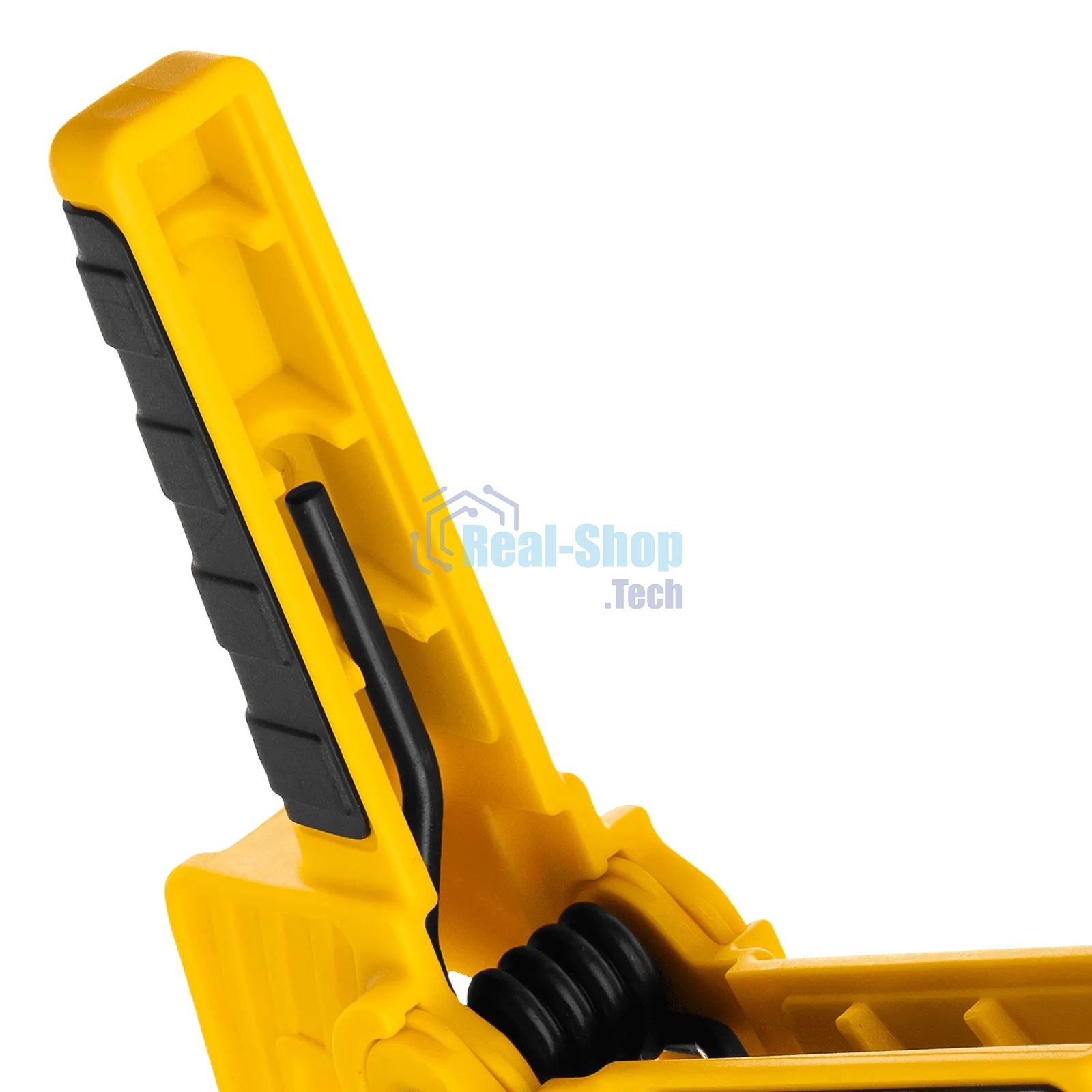 Струбцина клещеобразная Denzel усиленная 65 х 50 мм, двухкомпонентные рукоятки