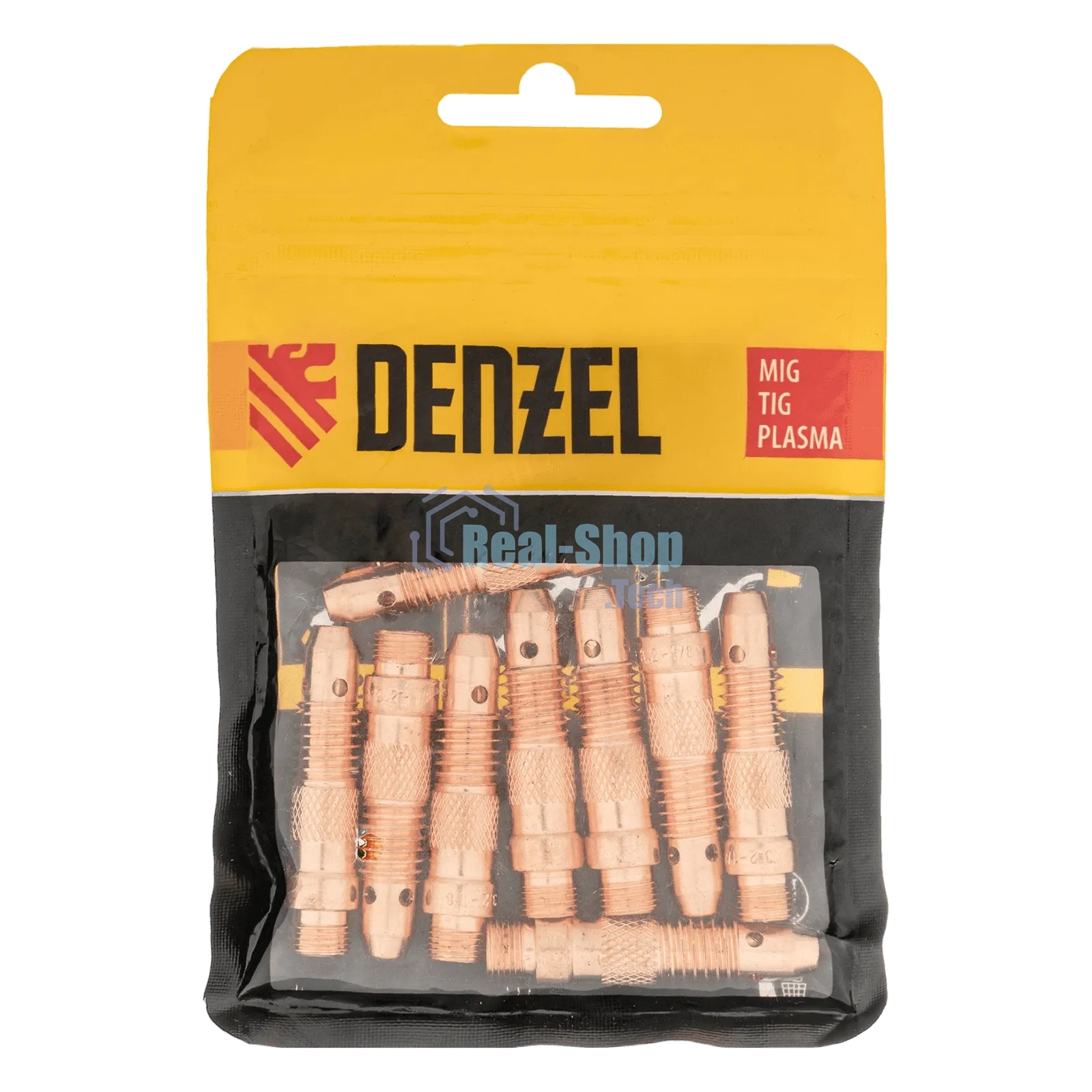 Держатель цанги для электрода Denzel 2 мм, 2,4 мм, 3,2 мм, 10 шт