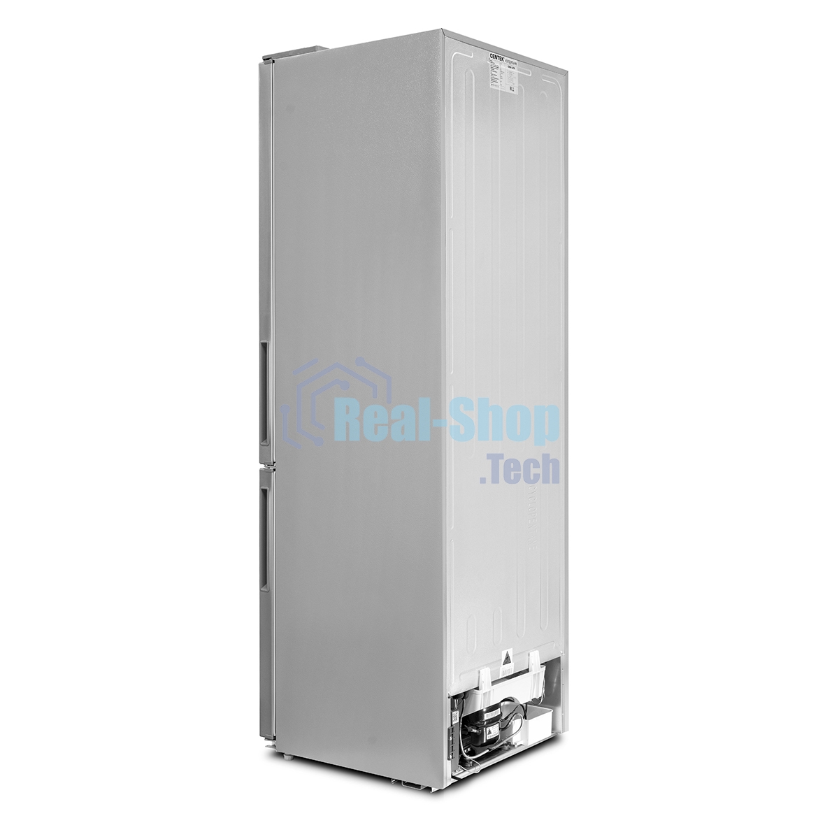 Холодильник Centek CT-1732 NF нержавеющая сталь двухкамерный 229/79л морозилка снизу, No Frost