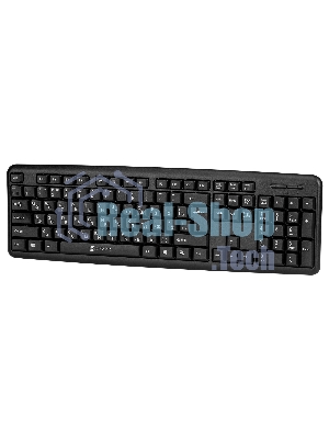 Клавиатура проводная Oklick 180M, PS/2, черный