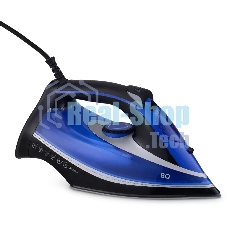 Утюг BQ SI1004 черный/синий, 3000 Вт, 40 г/мин, 200 г/мин, 380 мл
