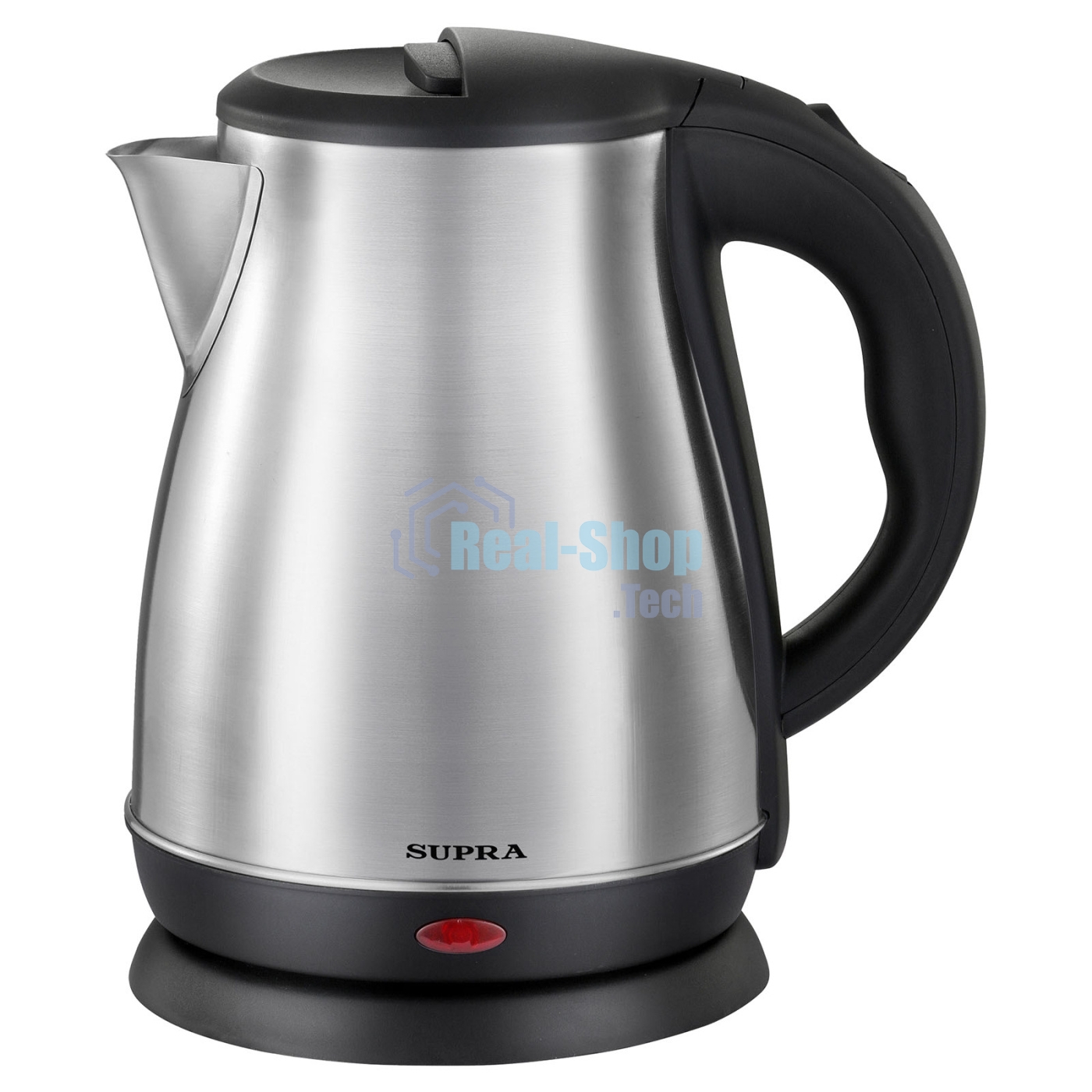 Чайник электрический SUPRA KES-1822 1.8л. 1500Вт серебристый/черный корпус: металл