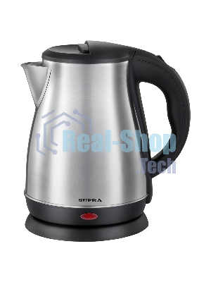 Чайник электрический SUPRA KES-1822 1.8л. 1500Вт серебристый/черный корпус: металл