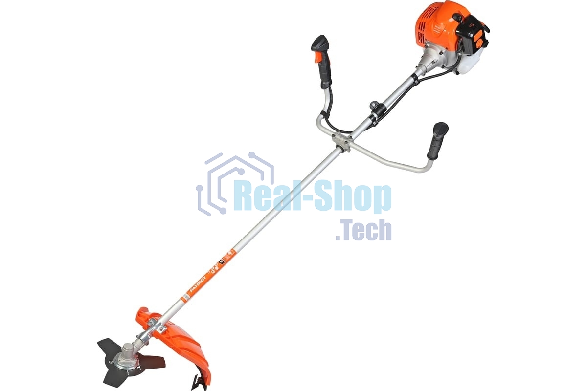 Триммер бензиновый Patriot PT 553 (1+1) 1840Вт 3л.с. реж.эл.:леска/нож