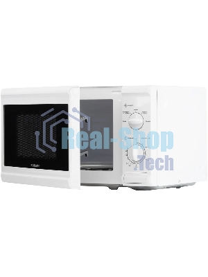 Микроволновая печь Starwind SWM5920 белый, 20 л, 700 Вт, переключатели - поворотный механизм