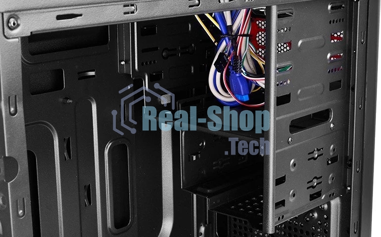 Компьютерный корпус Deepcool WAVE V2, mATX/mini-ITX, без БП, 1x USB 3.0, 2x USB 2.0