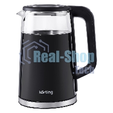 Чайник электрический Korting KWK 0907 G, 1.7л, стекло