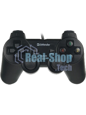 Геймпад Defender Omega USB, Проводной геймпад, 12 кнопок, 2 стика