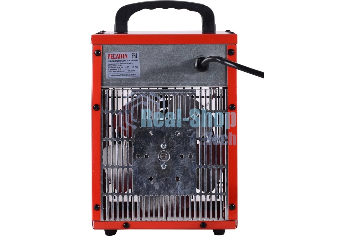 Тепловая электрическая пушка Ресанта ТЭП-3000Н (компактная) 67/1/18