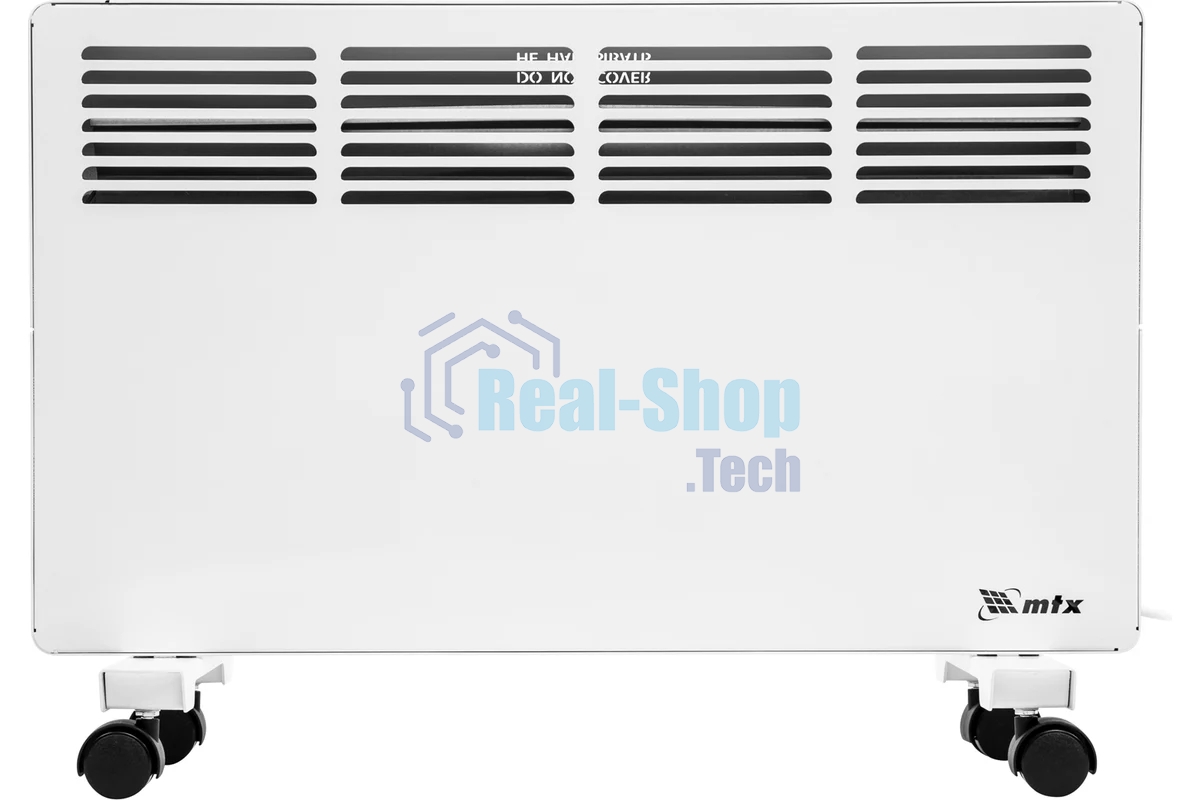 Конвектор MTX КМ-2000.2 белый, 2000 Вт, 25 м2, термостат