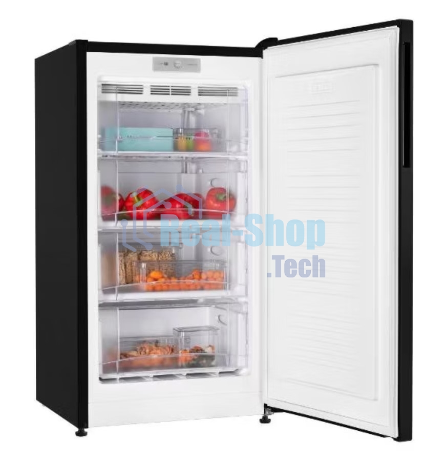 Морозилка Nordfrost DF 261 BAP, черный, 139л, 4 ящика