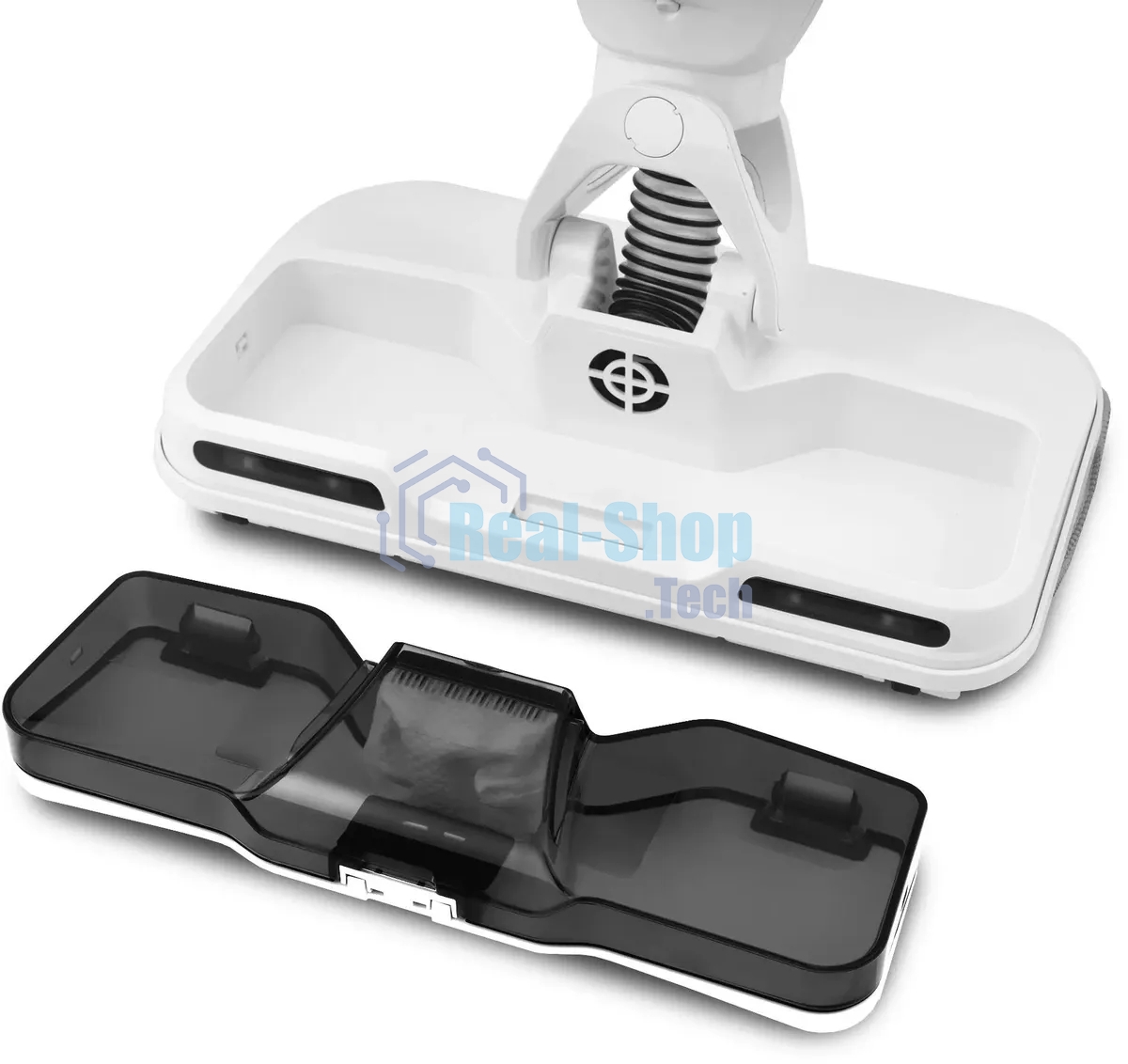 Пылесос вертикальный Coolfort CF-3005 белый, питание от аккумулятора, 85 Вт, уборка сухая/влажная, пылесборник 0.3 л, работа от АКБ max 15 мин